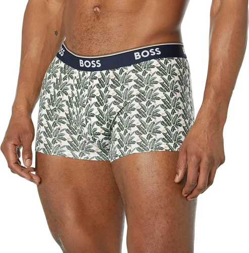 Miniatura 2 de BOSS Paquete de 3 trajes de baño con logotipo llamativo de varios diseños para hombre