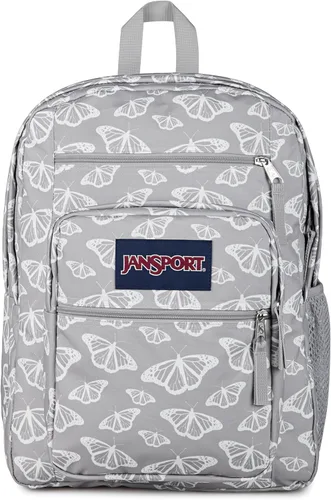 Miniatura 10 de JanSport Mochila para portátil - Bolsa para computadora con 2 compartimentos, tirantes ergonómicos, funda para portátil de 15 pulgadas, asa de Gris