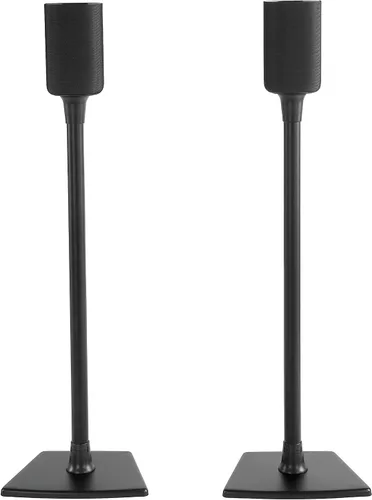 SANUS Soportes para altavoces Roku Wireless - Par de soportes de altavoces de altura fija diseñados exclusivamente para barra de sonido Roku y