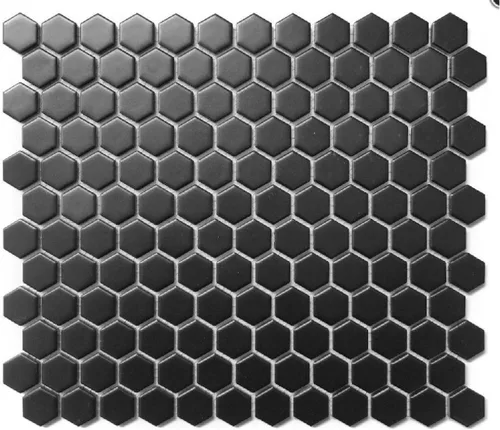 Miniatura 2 de Splash Cascade - Mosaico hexagonal de 1 pulgada, 5 hojas (caja (4.20 sf), flor)