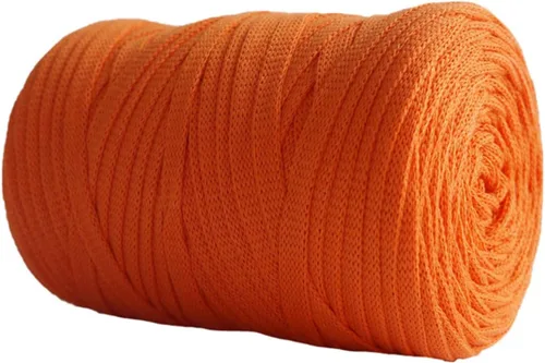 Miniatura 15 de 1 Uds. 8.82 oz 8.1 oz Soild Color Fancy Hilos DIY Bolsa Bolso Alfombra Cojín Algodón Tela Camiseta Hilo Tejer Hilo de Crochet Cesta de Cueva