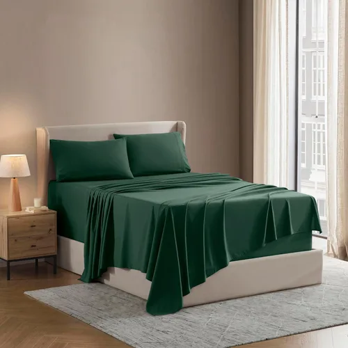Miniatura 57 de Nestl - Juego de sábanas. Juego de sábanas 1800 con bolsillo profundo – Sábanas de microfibra de doble cepillado lujosas de hotel – Sábana de 07