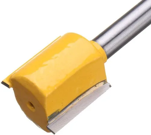 Miniatura 6 de Juego de 5 brocas rectas para enrutador Dado, doble flauta recta de carburo, herramientas para carpintería, diámetro de corte de 1/4, 3/8, 1/2, 5/8