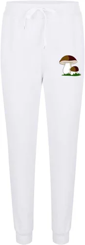 Miniatura 3 de Shiyingl Trajes estampados para hombre, ajuste holgado, manga larga, lindos hongos, hawaianos, deportivos, casuales, deportivos, con capucha