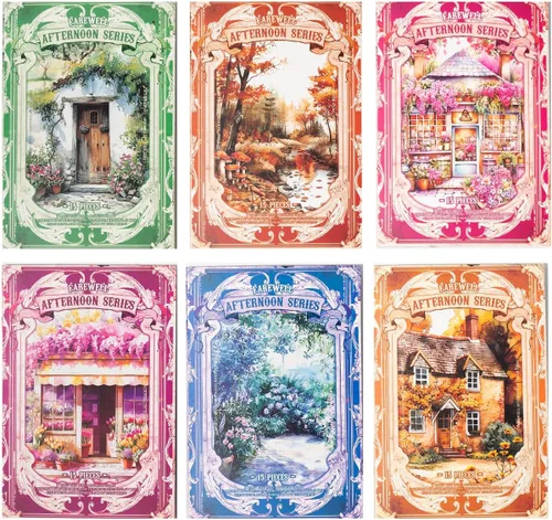 Alideco 90 calcomanías para álbumes de recortes, vintage, paisajes, personas, álbumes de recortes, diario basura, manualidades, decoración de