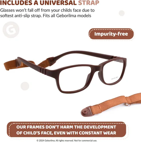 Miniatura 40 de Unbreakable Eyeglasses for Kids Flexible Glasses - Kids Prescription Sports Glasses 4-7 years