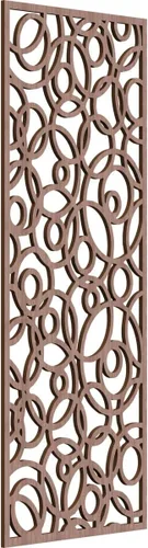 Miniatura 49 de Latrobe Paneles de pared decorativos de madera con calado, 9 3/8 pulgadas de ancho x 24 3/8 pulgadas de alto x 3/8 de alto, roble rojo rojo (Red Oak)