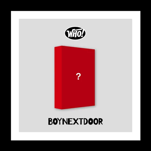 BOYNEXTDOOR QUIÉN! 1er single álbum Crunch Verson 1p Poster en paquete+80p PhotoBook+2p photoCard+1p Postcard+seguimiento sellado