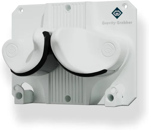 Miniatura 22 de Gravity Grabber La estantería de pared definitiva para esquís y tablas de snowboard - Se adapta a cualquier esquí o tabla de snowboard - Guarda tus