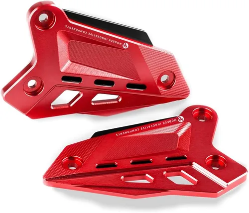 Miniatura 4 de Modeer Para Z900 2018-2023 Z900SE 2022-2023 Motocicleta CNC Reposapiés Protector de pedal Peg Heel Plates Protector Protector Z900 Z 900se Rojo-Negro