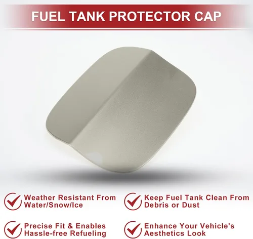 Miniatura 4 de ACROPIX Tapa de la puerta del depósito de combustible para Audi Q5 2010-2018 Tapa de la tapa del clip de la cubierta del llenador de combustible