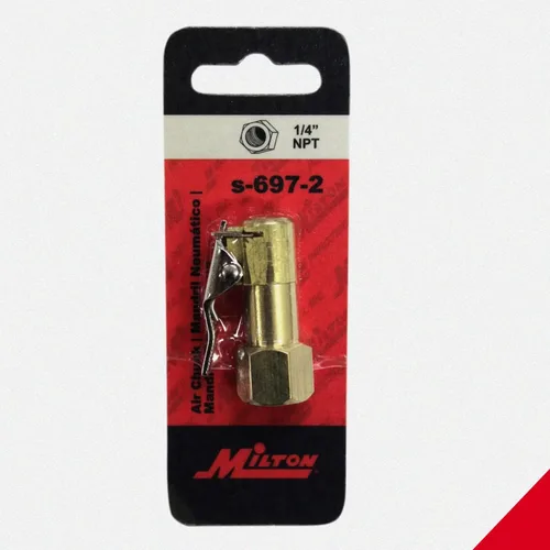 Miniatura 4 de Milton FNPT Adaptador neumático estilo europeo 1/4 pulgadas