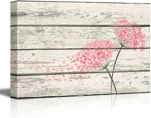 Miniatura 7 de wall26 - Obra de arte con estampado de madera de ciervo en bosque de abedules - Lienzo rústico para pared, arte para el hogar - 16 x 24 pulgadas