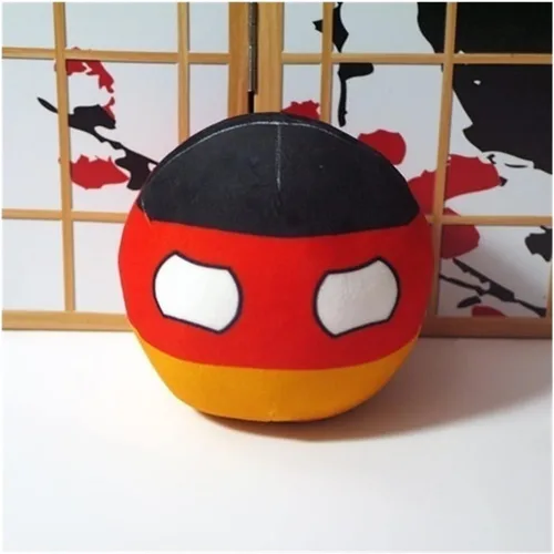 Miniatura 22 de 7.9 in Poland Ball Estados Unidos, Canadá, Reino Unido, Francia, decoración de baile de campo, cosplay de anime, decoraciones de bandera (MX, 7.9 in)