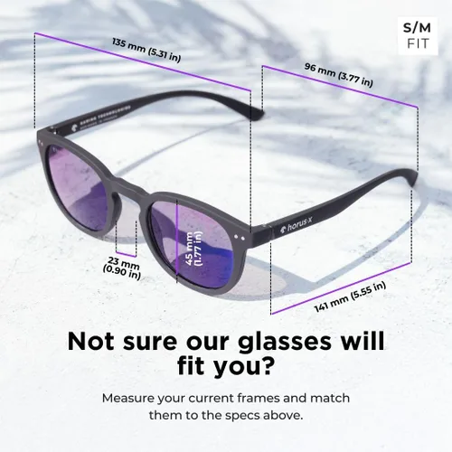 Miniatura 6 de Horus X - Sunglasses men and women UV400 100% UV Blocking Lightweight Sun Glasses
