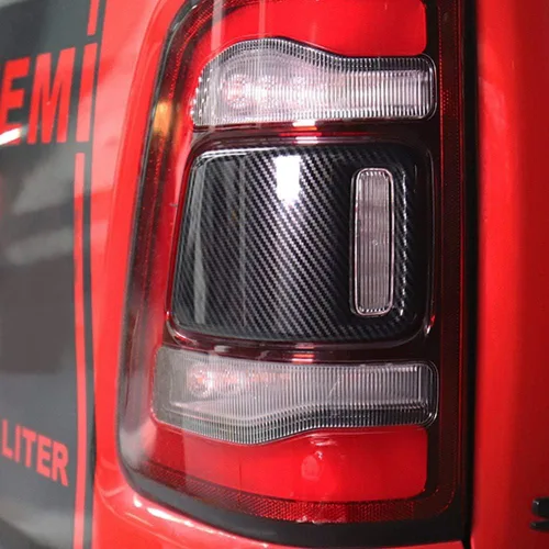 Miniatura 2 de luz trasera lámpara cubierta TRIM marco para Dodge Ram 1500 2019+
