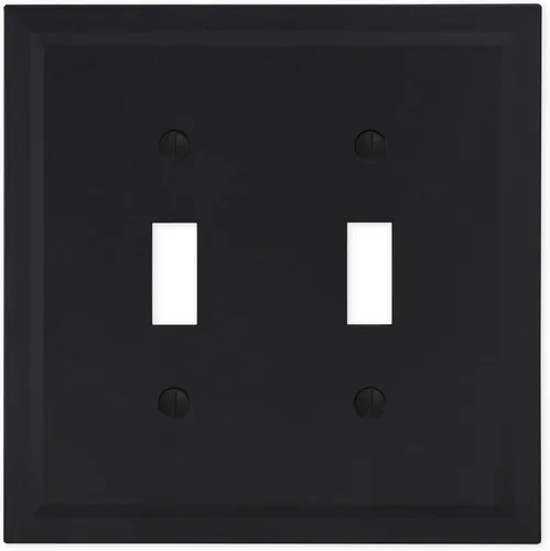 Miniatura 17 de Questech Cubiertas de tomacorrientes, placas de pared dúplex individuales, placas de interruptor de 1 banda, tamaño estándar, cubiertas de toma