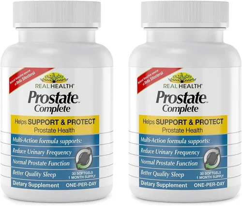 Miniatura 11 de Real Health Prostate Complete - Suplementos para la salud de la próstata para hombres, fórmula de palma enana americana para una vejiga saludable