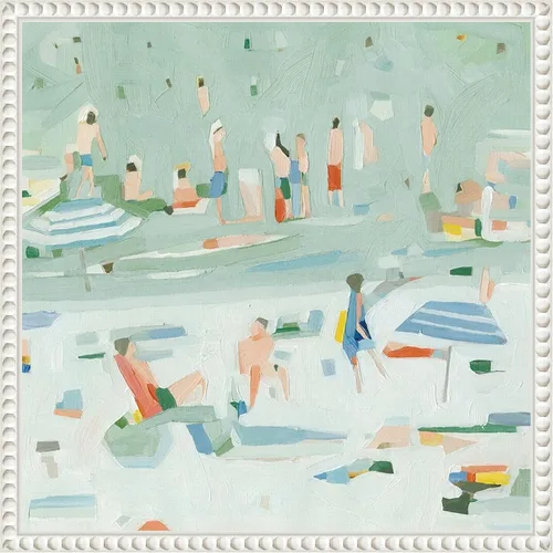 Miniatura 13 de Amanti Art Lienzo enmarcado para pared, 16 x 16 pulgadas, confeti de verano II por Emma Scarvey, lienzo enmarcado para pared, obras de arte