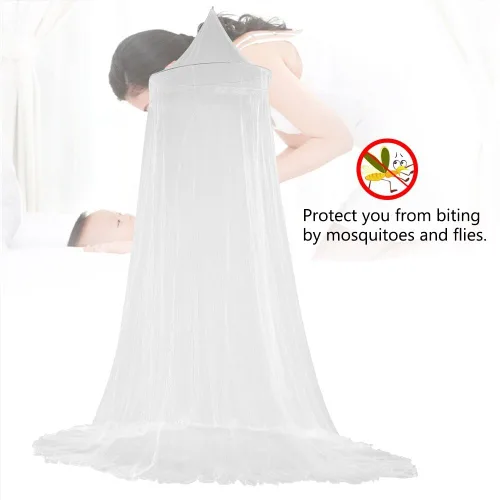 Miniatura 3 de Toldo de cama para niños, red de cama transpirable (blanco)