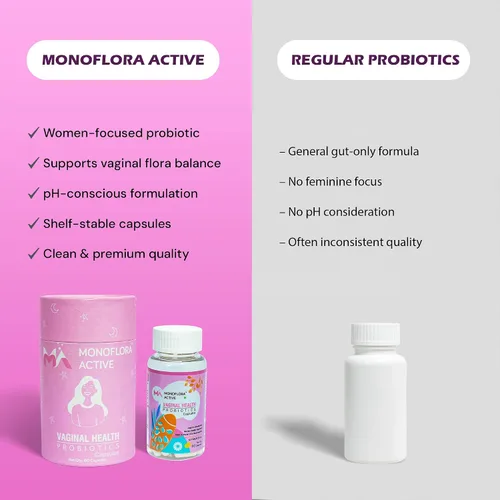 Miniatura 5 de Probióticos para mujeres, cápsulas probióticas vaginales con Lactobacillus y prebióticos que apoyan el equilibrio del pH vaginal, flora saludable