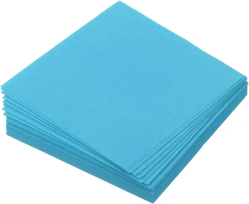 Miniatura 136 de MECCANIXITY 100 hojas de papel de origami de doble cara de 8 x 8 pulgadas (7.9 x 7.9 in), hoja cuadrada para proyectos de manualidades, Pasto verde