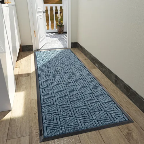 Miniatura 62 de Yimobra Alfombra para Puerta Delantera Exterior Entrada 29.5x17, Impermeable Resistente Alfombras Exteriores para Puerta Delantera, Alfombra