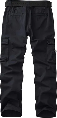 Miniatura 2 de AKARMY Pantalones cargo de ajuste relajado para mujer, pantalones de senderismo para deportes al aire libre, pantalones casuales, pantalones