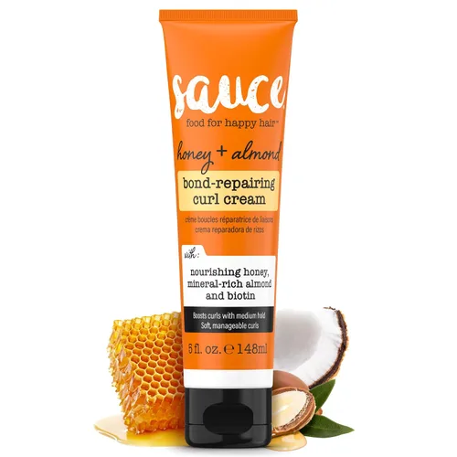 Miniatura 8 de SAUCE Honey + Coconut Bond Repair - Acondicionador para cabello rizado, 10.5 onzas líquidas, controla el encrespamiento, ayuda a reparar el daño