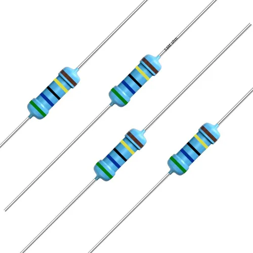 Miniatura 141 de California JOS 100 unidades de resistencia de 0.12 ohmios 1/4w (0.25 W) Resistencia fija de película metálica de tolerancia ±1%, más de 189 valores