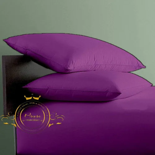 Miniatura 28 de Crown Collection Juego de 2 fundas de almohada estándar de 20 x 26 pulgadas, hipoalergénicas de 600 hilos, 100% algodón egipcio, fundas de almohada