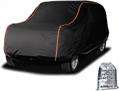 Miniatura 26 de Cubierta impermeable para todo tipo de clima para la nieve del coche Hatchback, lonas de coche Tamaño como: Golf GTI, VW Beetle Interior Algodón