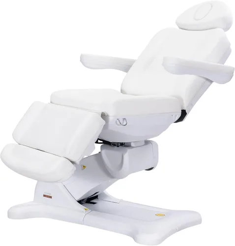 Miniatura 6 de DERMALOGIC Remi - Mesa eléctrica de tratamiento de spa, 4 motores, cama de masaje, función de memoria, altura ajustable, equipo de tatuaje de salón