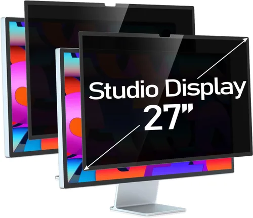 Miniatura 22 de FILMEXT Paquete de 2 Filtros de Pantalla de Privacidad para Computadora de 22 Pulgadas para Monitor de Escritorio/Sin Marco Todo en Uno 16:10
