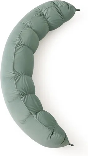 Miniatura 45 de Peallow(Pat. Pend) – Almohada larga redonda para el cuerpo para adultos, almohada de refuerzo para dormir, almohada suave y de apoyo para dormir