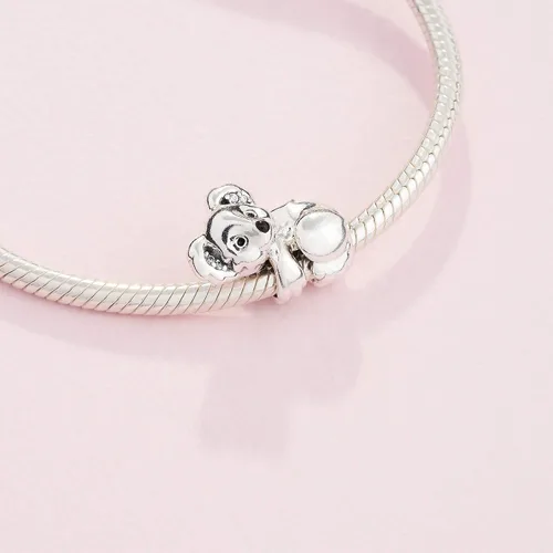 Miniatura 4 de PANDORA Jewelry Koala Cubic Zirconia Charm in Sterling Silver