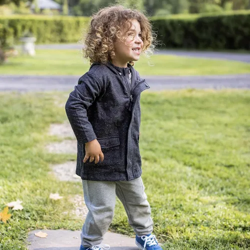 Miniatura 24 de Burt's Bees Baby Sudaderas para bebé, chaquetas ligeras con cremallera, abrigos con capucha, algodón orgánico