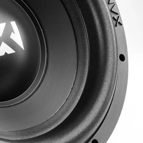 Miniatura 7 de NVX NSW102 Versión 3 (NSW102v3) 1000 W pico (500 W RMS) Serie N v3 Subwoofer dual de 10 pulgadas para automóvil de 2 ohmios