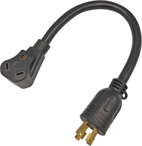 Miniatura 8 de FC-143TT Enchufe de secadora a adaptador RV 30A macho 14-30P a hembra TT-30R 30A 125V