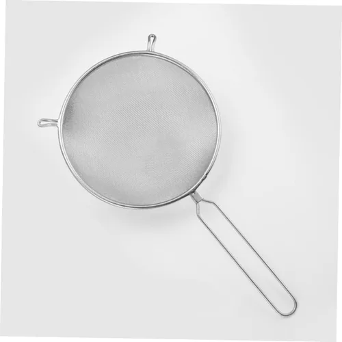 Miniatura 3 de Cuchara para servir alimentos, coladores finos de cocina, tamiz de harina, tamiz para hornear, colador de malla, colador de té, cuchara para freír