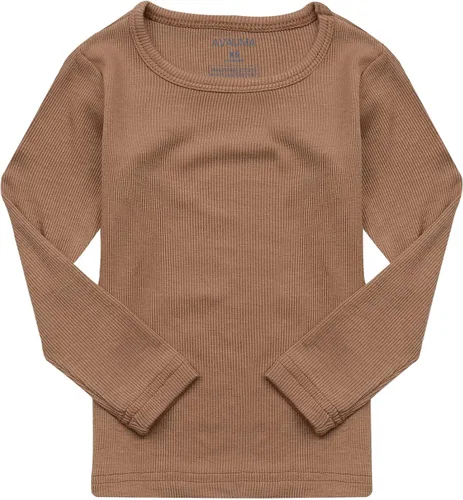 Miniatura 2 de AVAUMA - Conjunto de pijama acanalada para niños y niñas, de ajuste ceñido, para uso diario