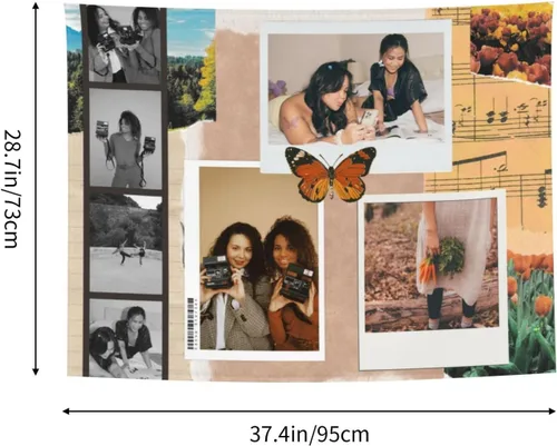 Miniatura 5 de BHSHOH Tapiz de fotos personalizado, telón de fondo personalizado, manta para colgar en la pared, para dormitorio, sala de estar, decoración