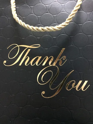 Miniatura 3 de MODEENI Bolsas de agradecimiento negras a granel, 144 bolsas, tamaño mediano de 8 x 10 pulgadas, elegante regalo de boutique para pequeñas empresas
