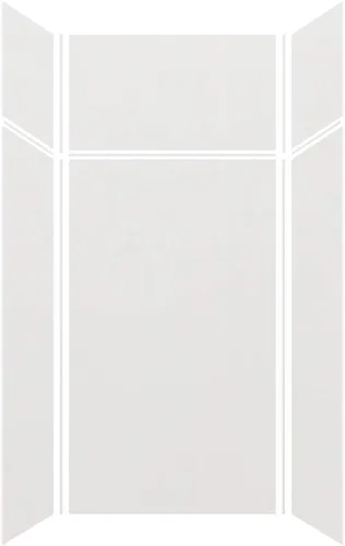 Miniatura 24 de Transolid EWKX483696-41 Expressions - Kit de pared de ducha de 6 paneles con extensión, 36 pulgadas de largo x 48 pulgadas de ancho x 96 pulgadas