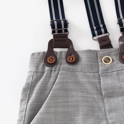 Miniatura 5 de Conjunto de traje de caballero para bebés y niños