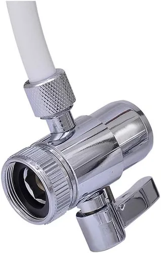 Miniatura 6 de Válvula desviadora de grifo de fregadero para filtro de agua sobre mostrador, accesorio rociador para filtro de encimera a adaptador de grifo