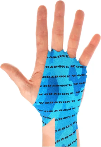 Miniatura 5 de WOD&DONE sujeción de manos personalizable para hacer deporte, crossfit o gimnasia rítmica Negro