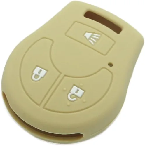 Miniatura 10 de SEGADEN Funda protectora de silicona para llave de mando a distancia de 3 botones de Nissan CV2506 Rosa