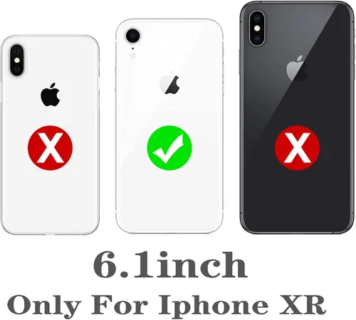 Miniatura 6 de Funda compatible con iPhone XR para hombres y niños, resistente a los golpes, funda de policarbonato duro de silicona suave, resistente a los Bonito