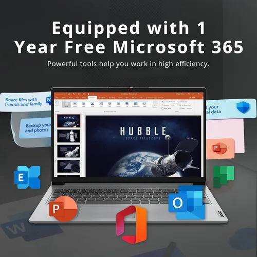 Miniatura 4 de Lenovo IdeaPad 1 - Laptop HD de 15.6 pulgadas, Intel Pentium Silver N6000, 4 GB de RAM, 288 GB de almacenamiento